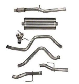 Chevrolet Silverado Performance Exhaust - Dual Rear Exit - CORSA Performance - Cat-Back Sport - `19-`24